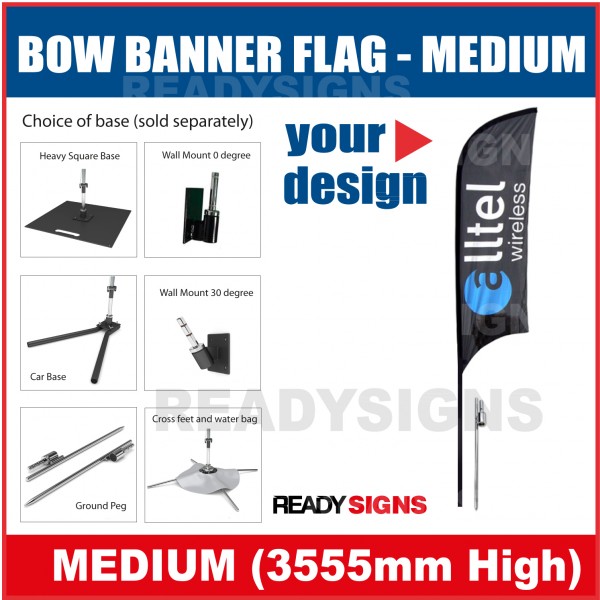 Banner Flag - Bow Banner - Medium